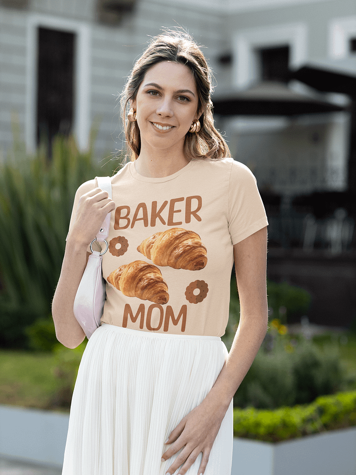 Baker Mom Bella-canvas T-shirts product image (5)