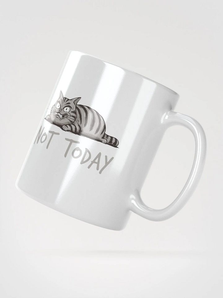 Not Today Mischief Cat Mug product image (2)