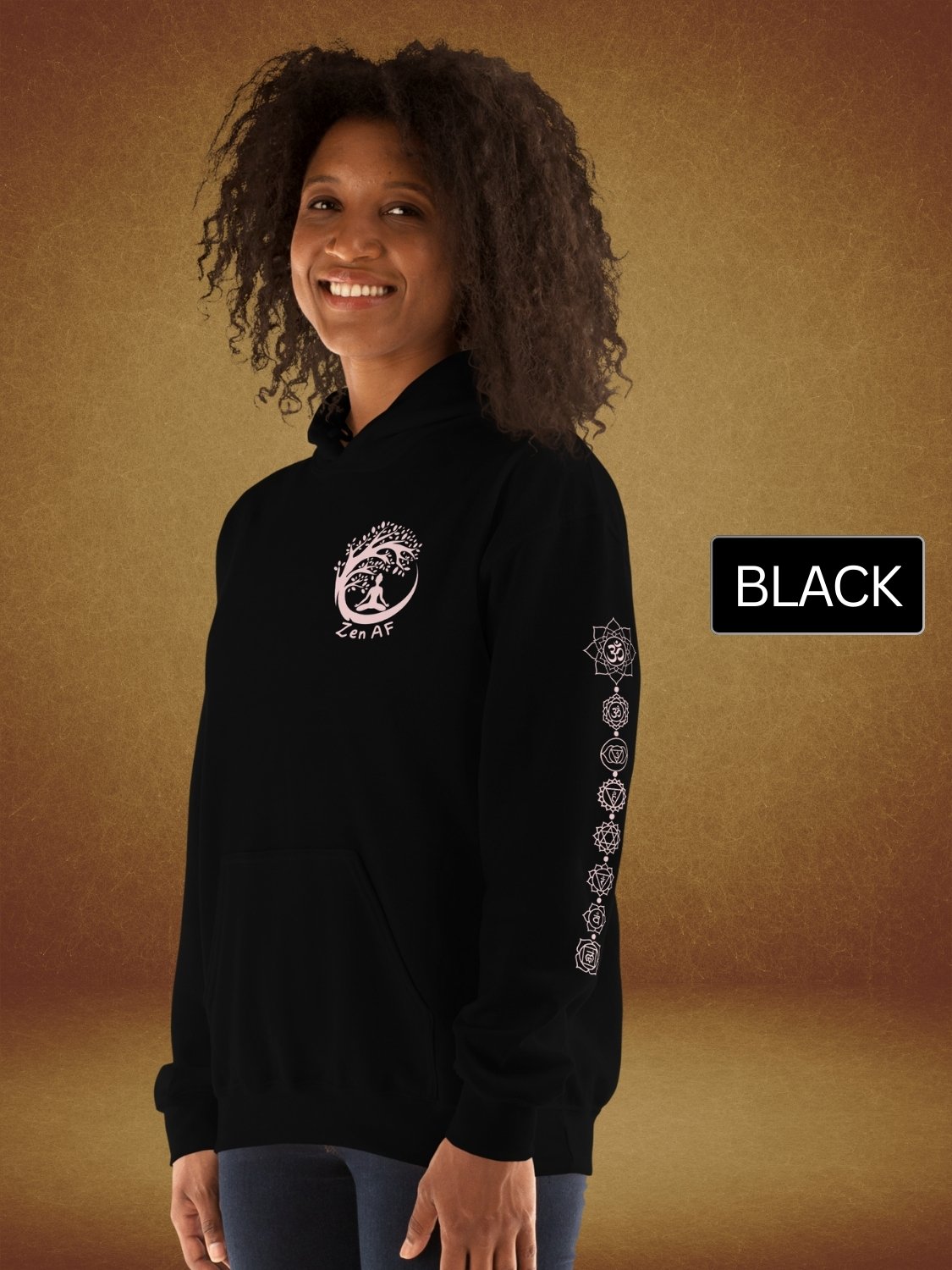 Zen AF Classic Hoodie (dark colors) product image (3)