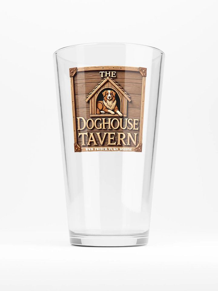 K9 Doghouse Tavern Pint Glass product image (2)