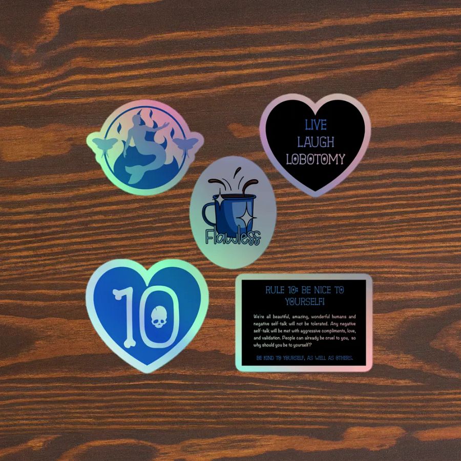 Self Love Holo Sticker Sheet product image (3)