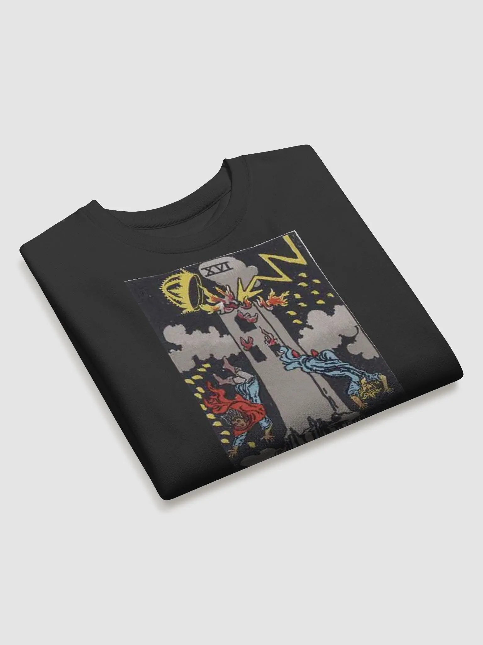 Bad Vibes Tower Tarot - Sweatshirt product image (11)