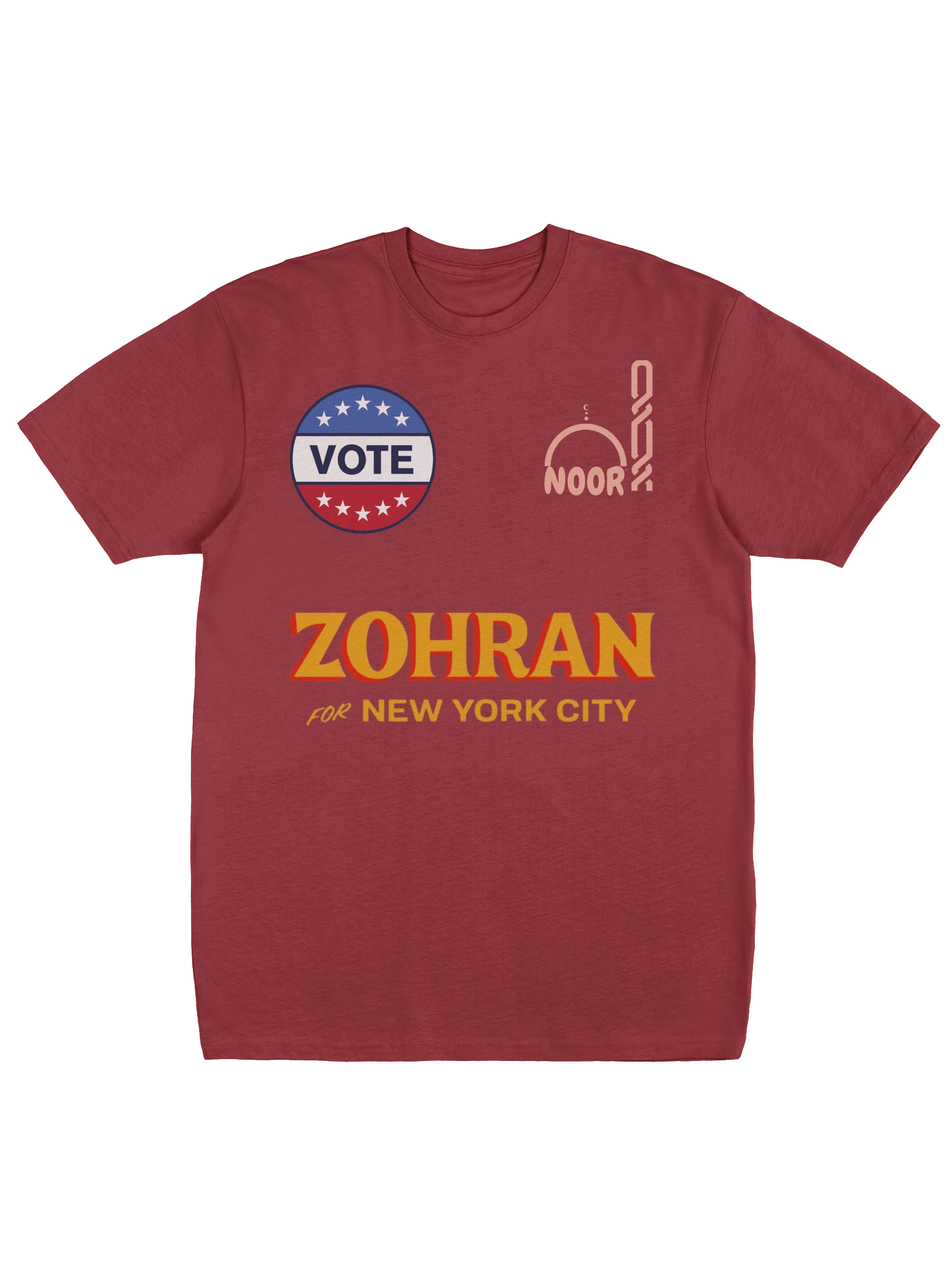 Noor Limited Edition Zohran for NYC Vote Tee product image (1)