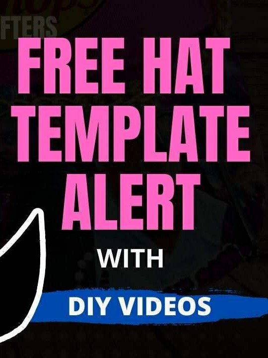 Free Original Custom Hat Template with DIY Tutorials product image (1)