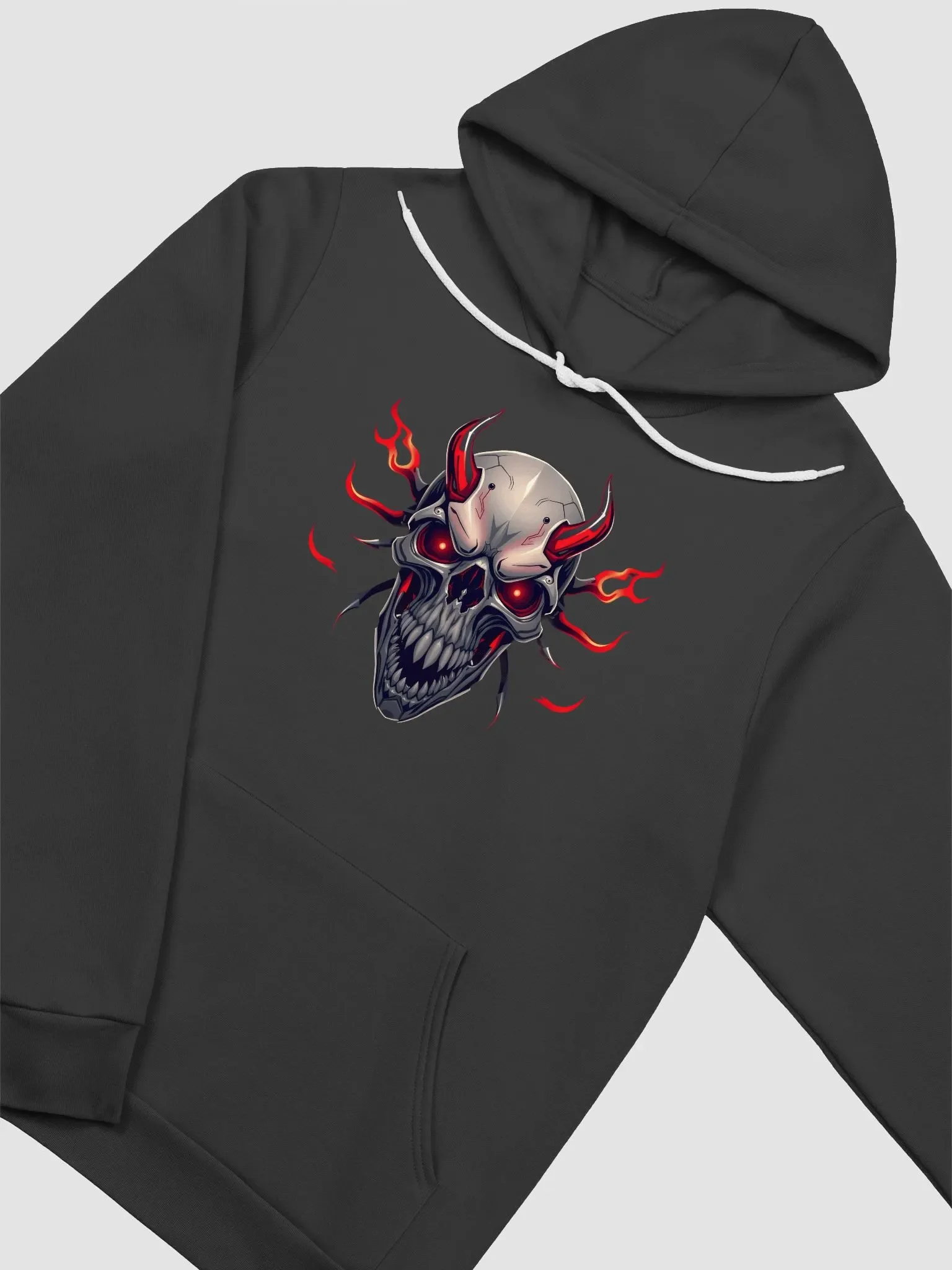 Inferno Skull Unisex Hoodie Bella+Canvas (Adult Unisex) product image (3)