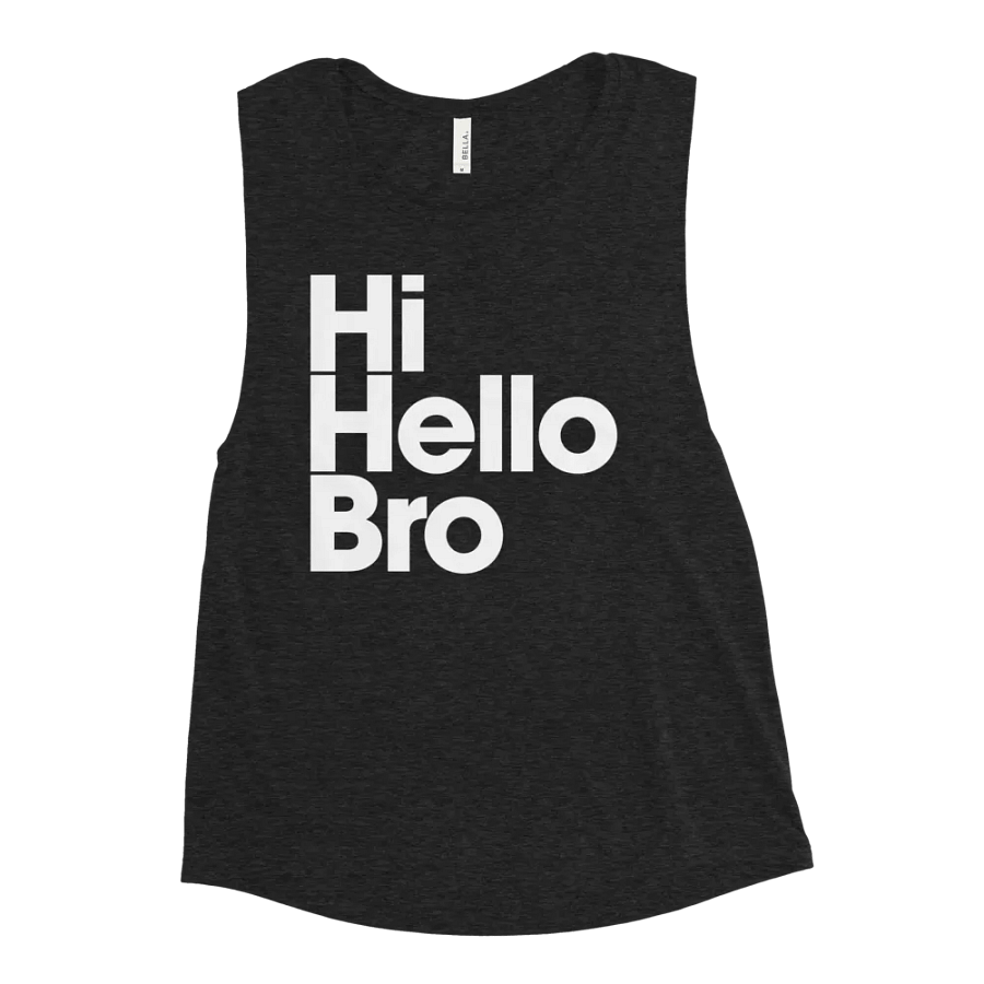 HiHelloBro Flowy Muscle Tank product image (5)