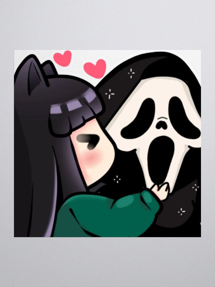 Knz x Ghostie Sticker product image (1)