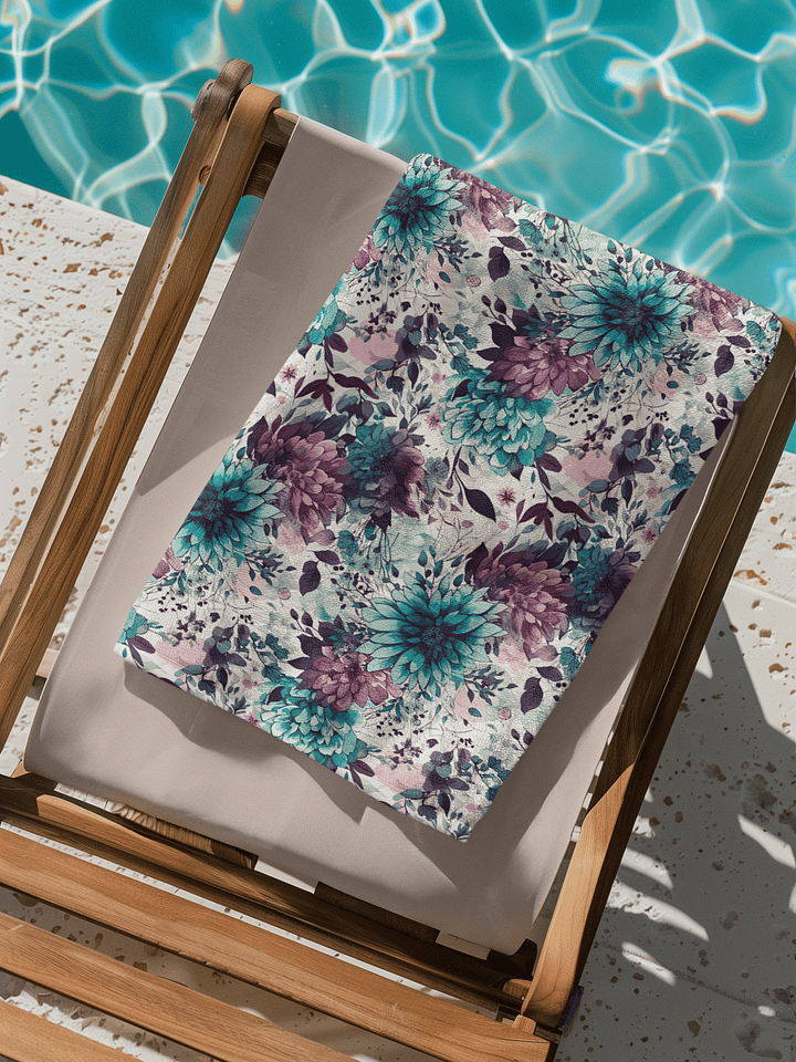 Botanical Breeze | Beach Towel product image (1)