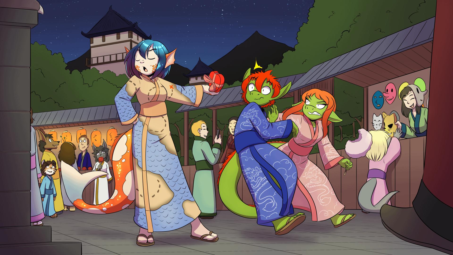 Year of the Dragon Valentines Wallpaper 2024 - ALT product image (1)