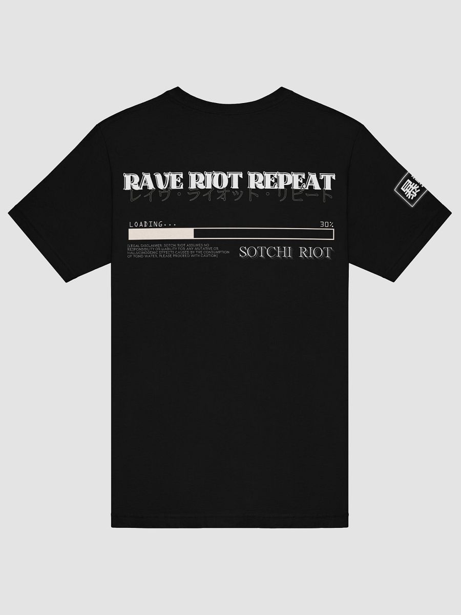 RAVE RIOT REPEAT T-SHIRT product image (54)