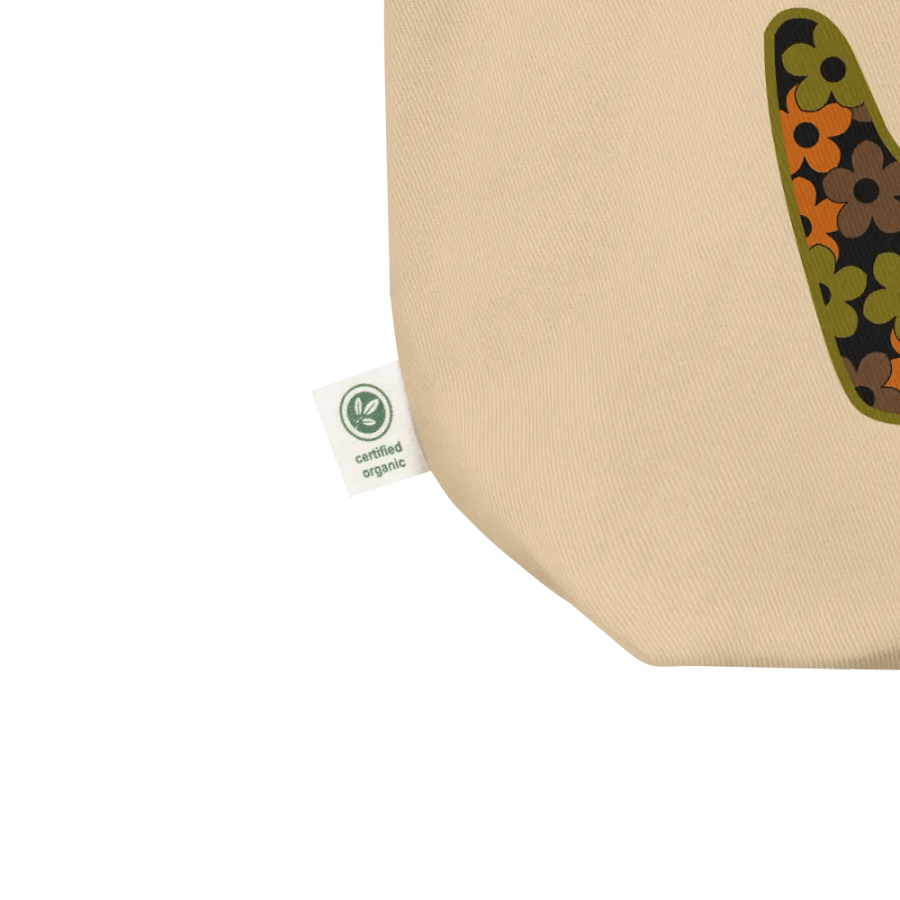 Retro Coloured LOVE Text Eco-Friendly Tote Bag product image (4)