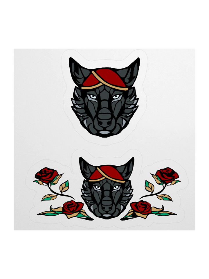 Sticker - Wolf & Roses product image (2)