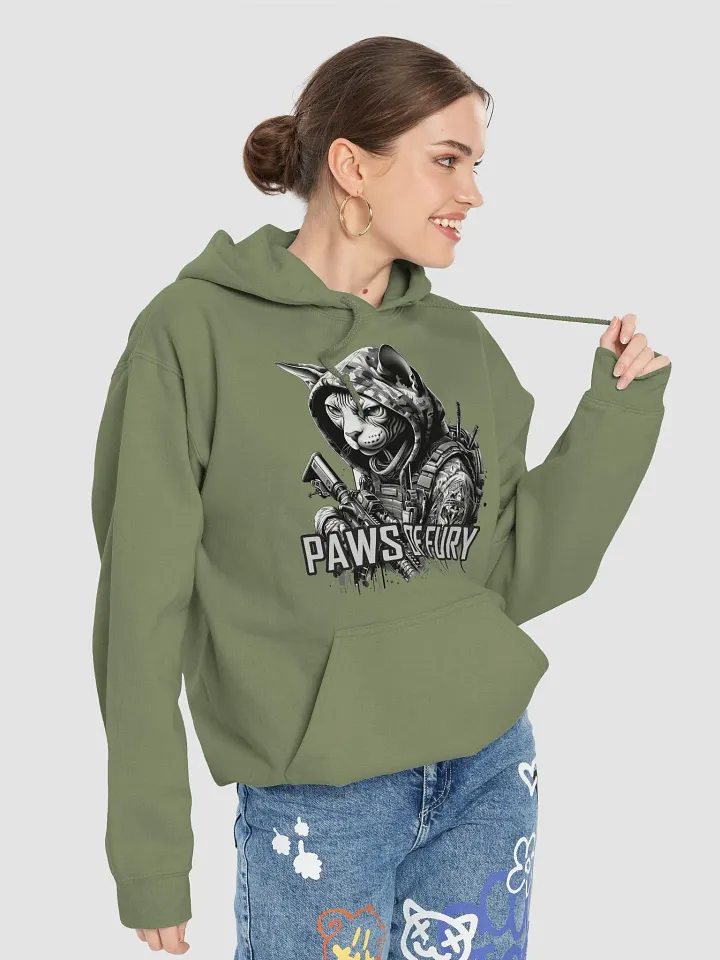Paws of Fury Camo Hoodie product image (2)