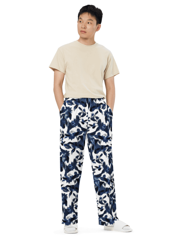 Wild Waves | Unisex Wide-Leg Pants product image (1)