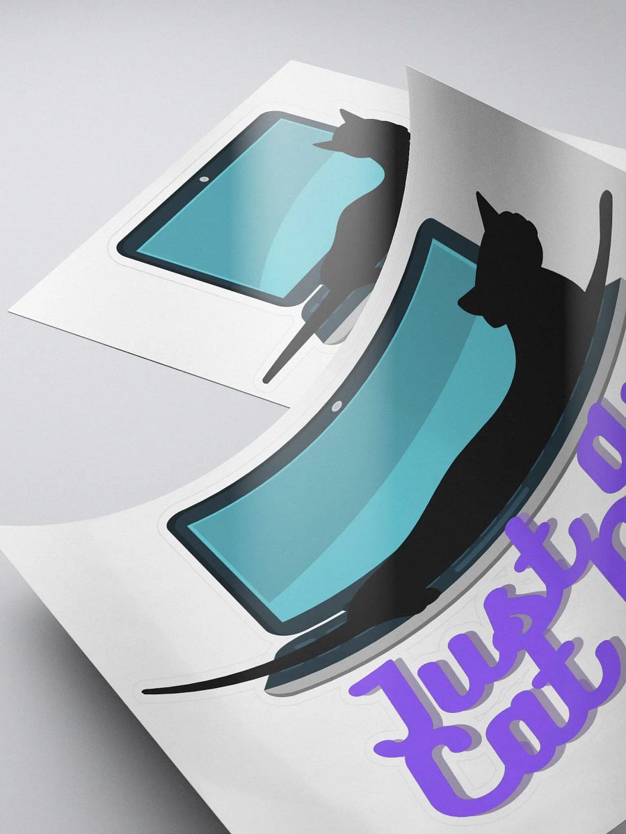 Just a cat nap. (kiss sticker) product image (4)
