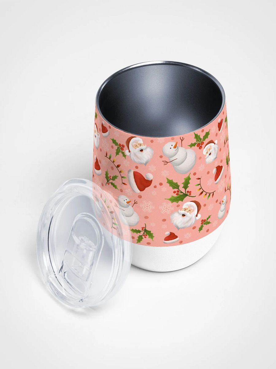 Pink Design Christmas Festive Holiday Tumbler product image (3)