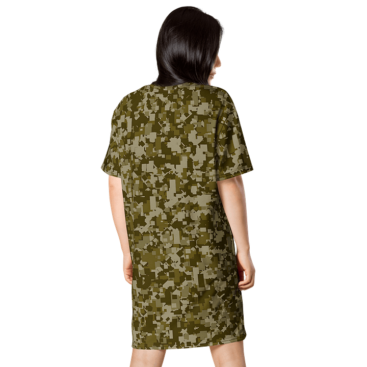 Chic Comfort All-Over T-Shirt Dress product image (2)