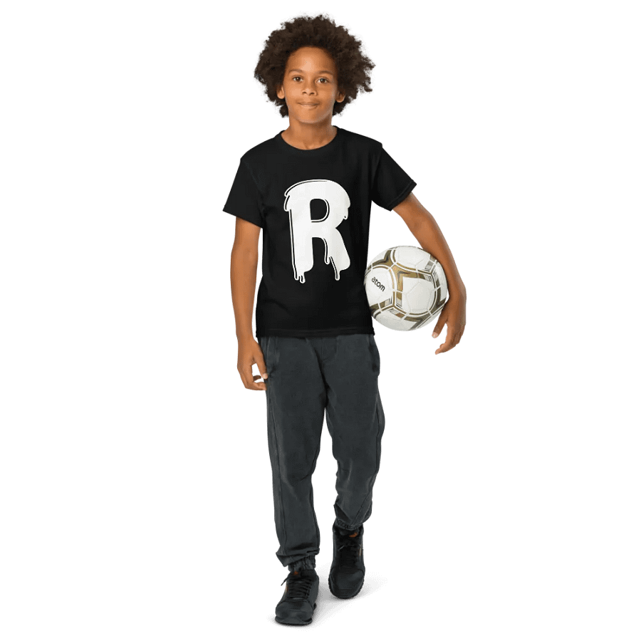 Melting Alphabet | Letter R | Youth Sports Tee product image (15)