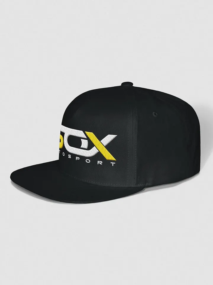 Stox Flat cap Black White-yellow product image (2)