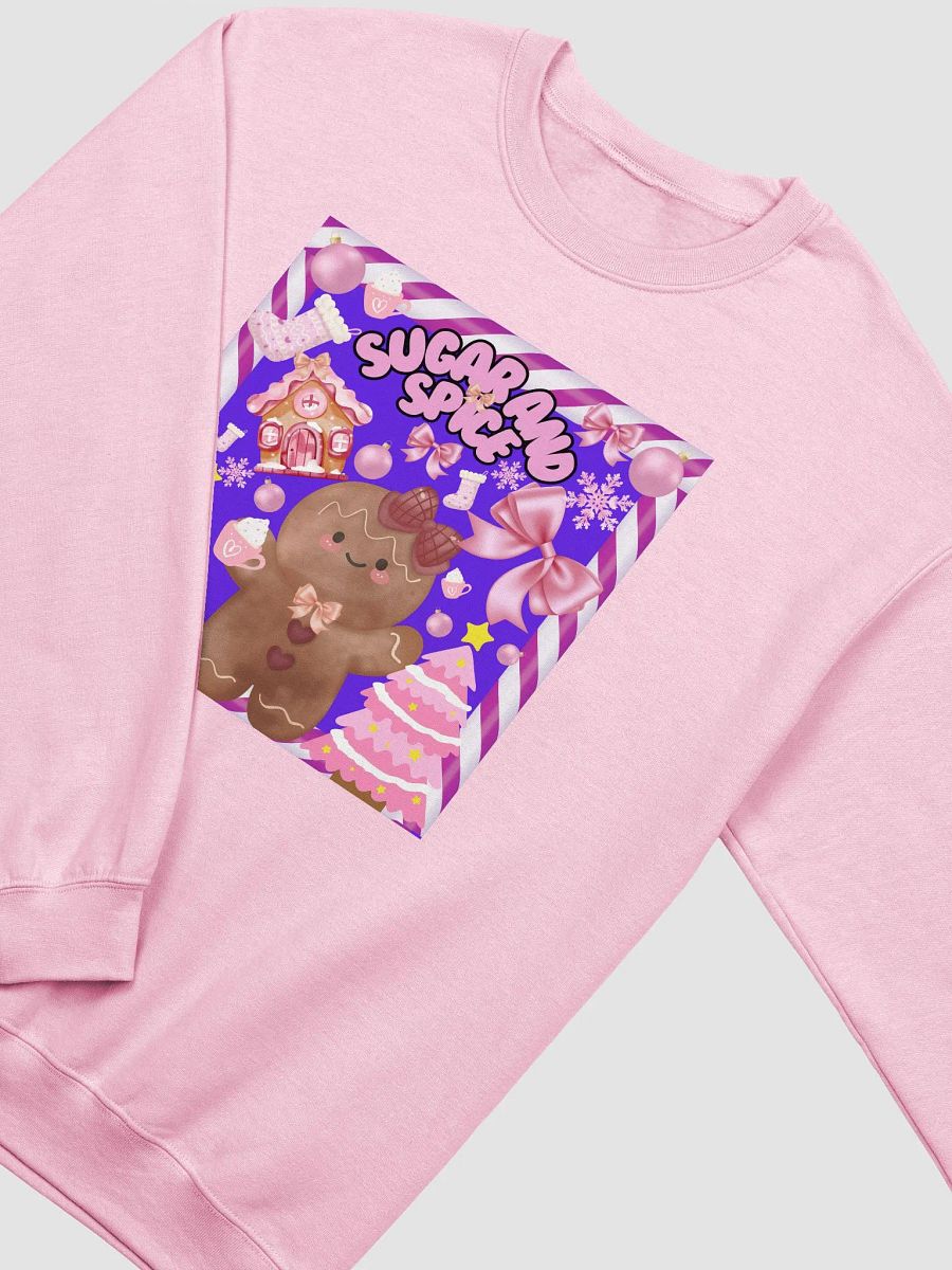 Sugar and Spice Gingerbread Sweatshirt (Pink) product image (3)
