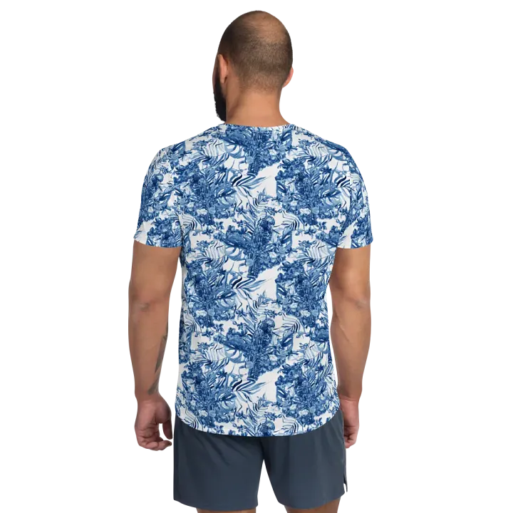 Azure Jungle | Men´s Athletic T-Shirt product image (2)