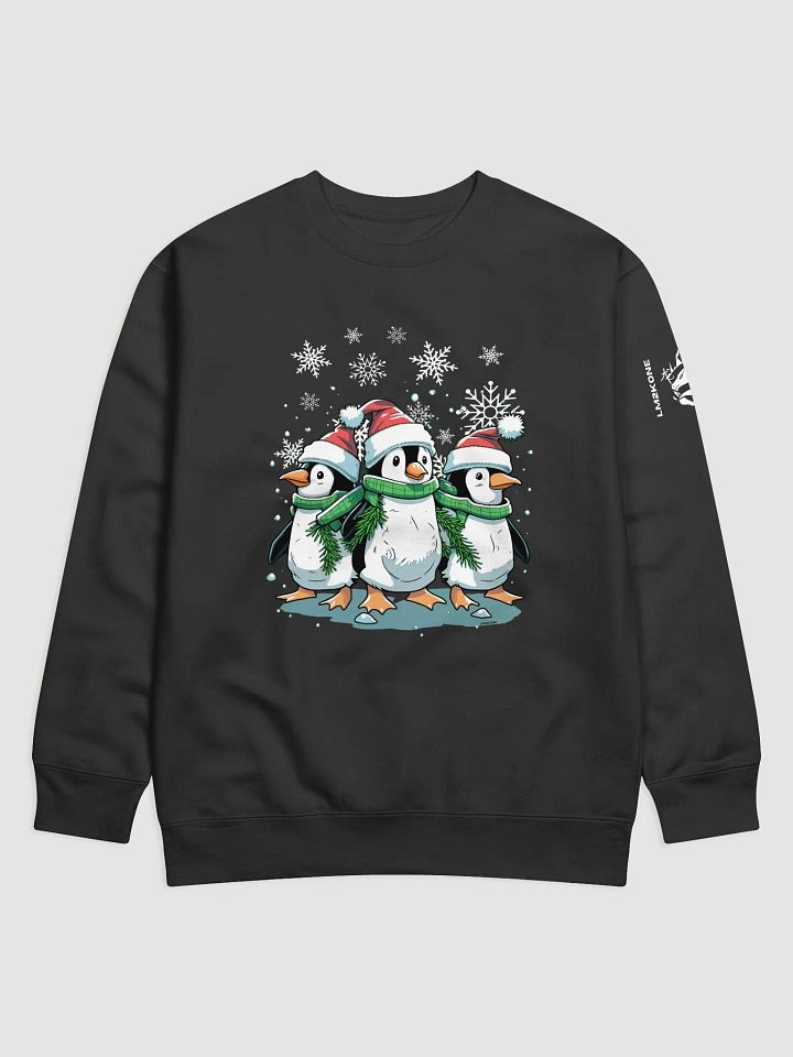 Santa Penguin Party Sweatshirt product image (1)