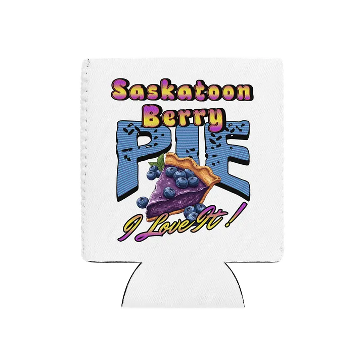 Saskatoon Berry Pie I Love It Bliss Coozie Can Cooler product image (2)