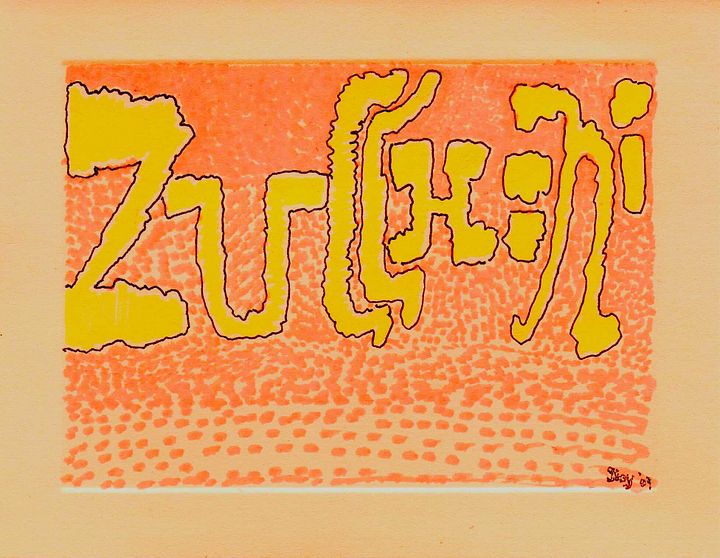 zucchini panel card print product image (1)