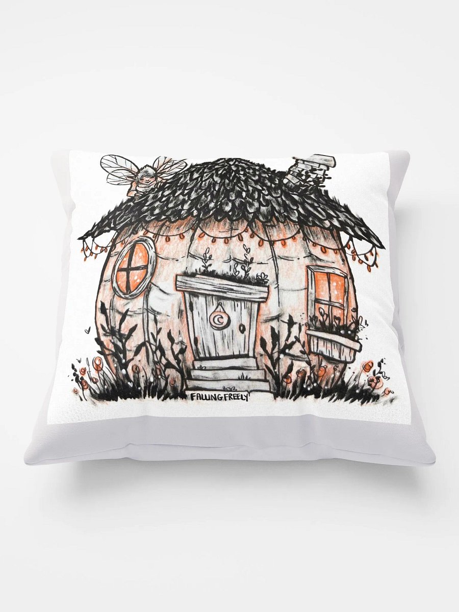 Enchanted Pumpkin House Throw Pillow product image (1)