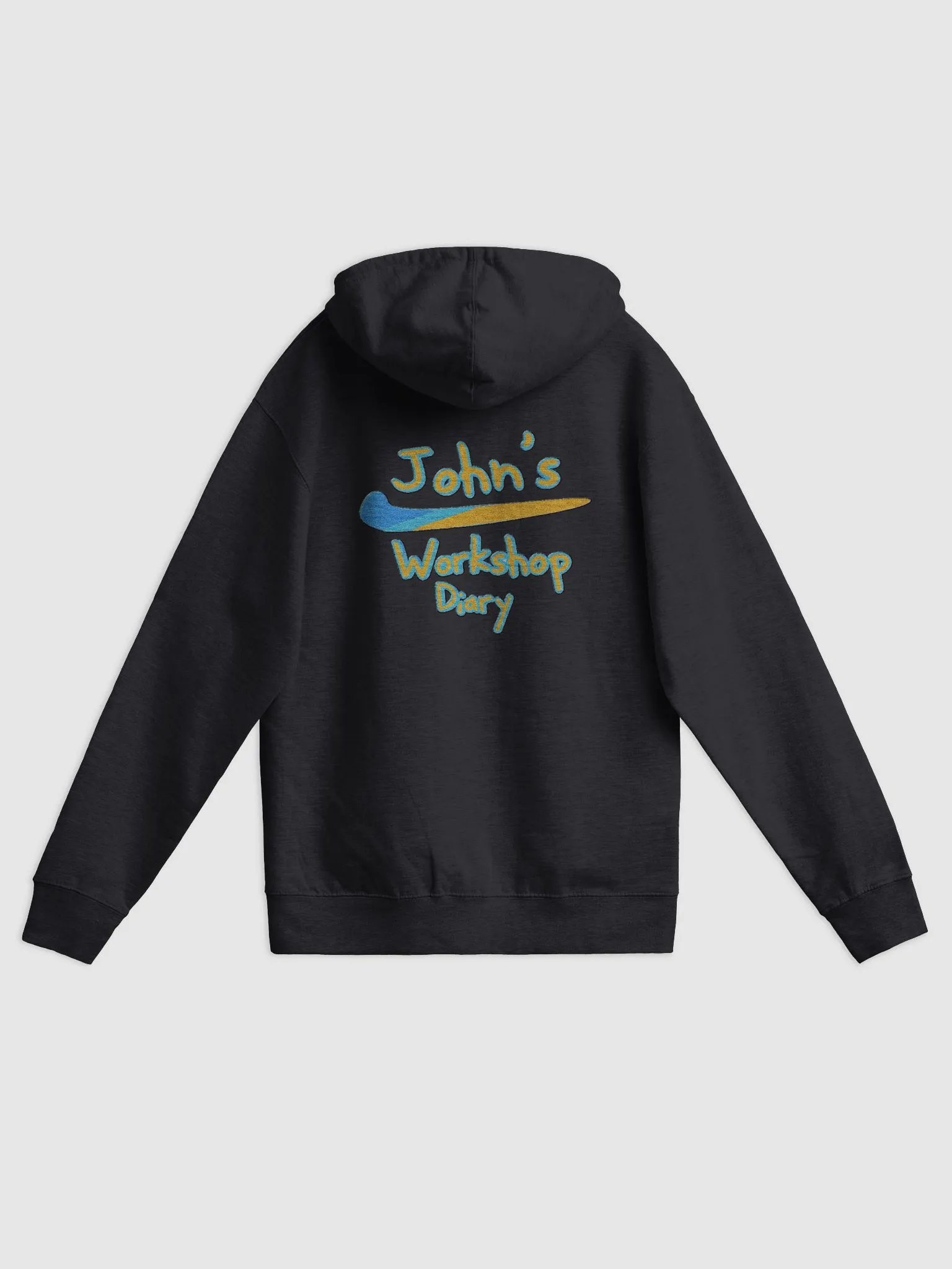 John's Workshop Diary Hoodie zip product image (2)