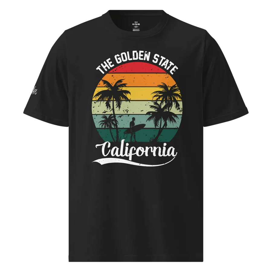 Sunset Stripes Athletic T-Shirt product image (1)