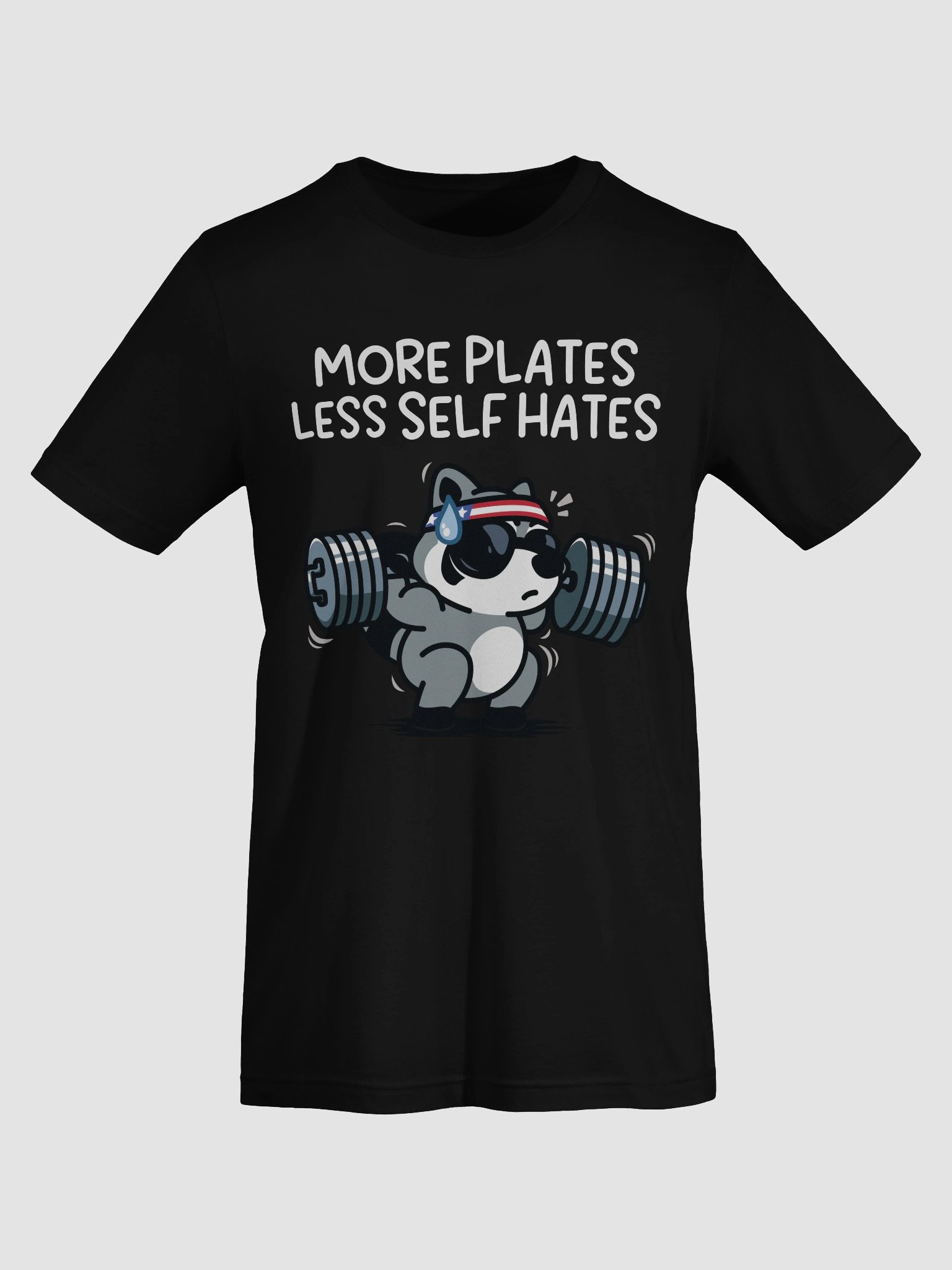 More Plates Athletic Tee product image (91)