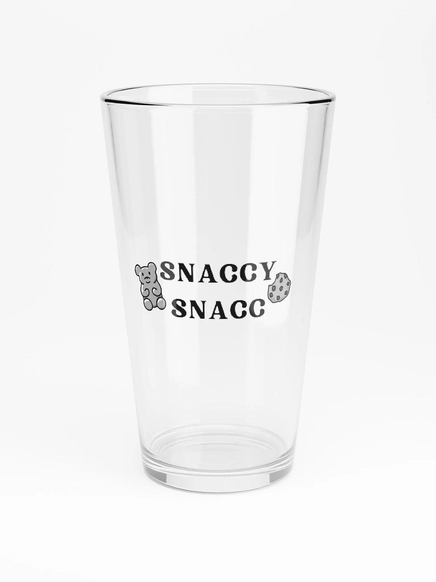 Snaccy Snacc Pint Glass product image (3)