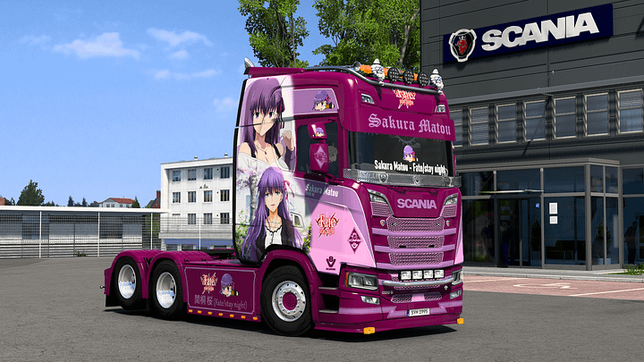 Scania S NG Sakura Matou - Fate/stay night [Airbrush Skin] product image (1)