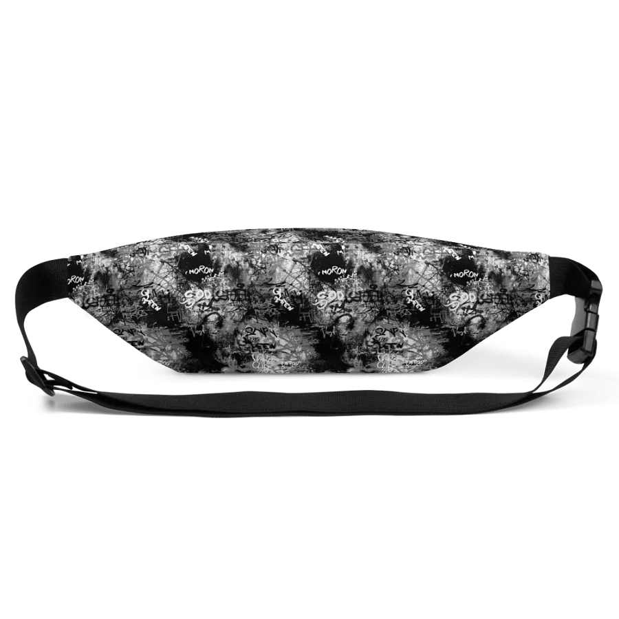 Black and White Graffiti | Fanny Pack product image (4)