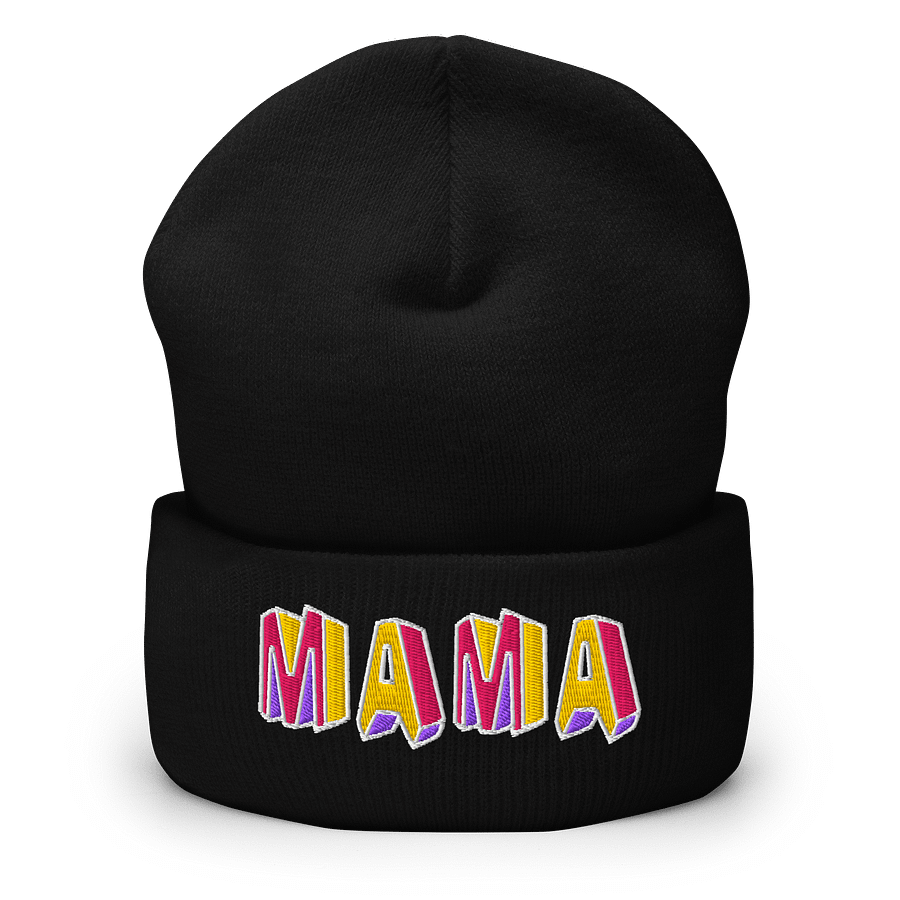 MAMA 3D Stylized Beanie product image (1)