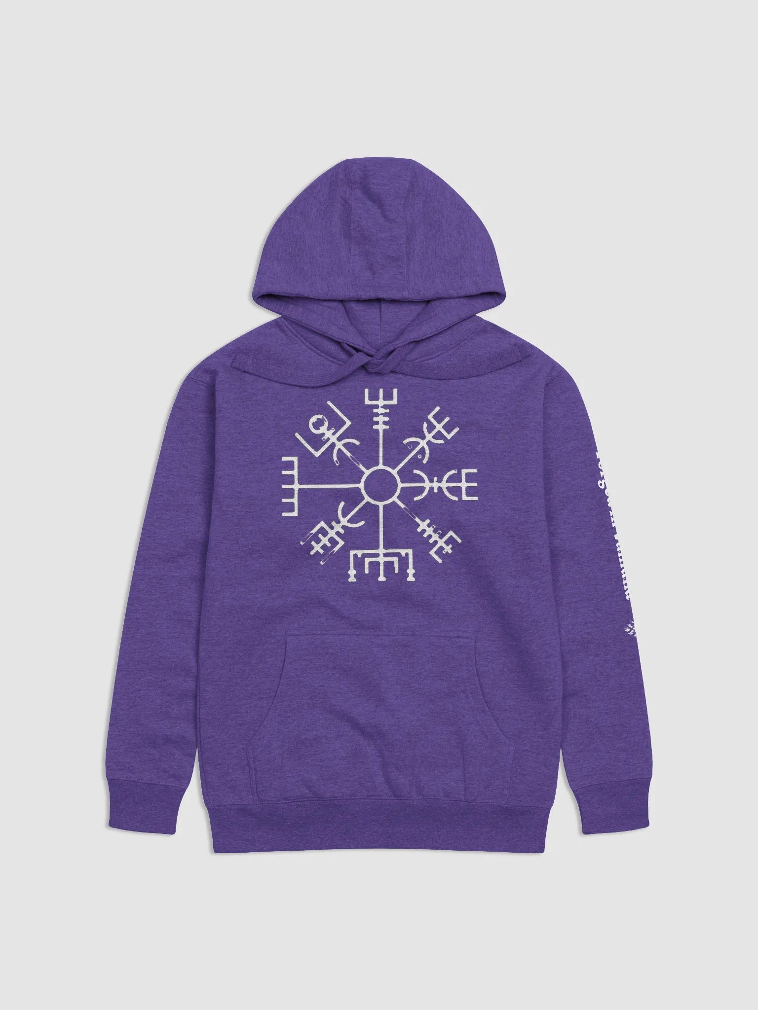 “Wayfinder” Vegvisir Hoodie – Forged In Valhalla Edition product image (29)