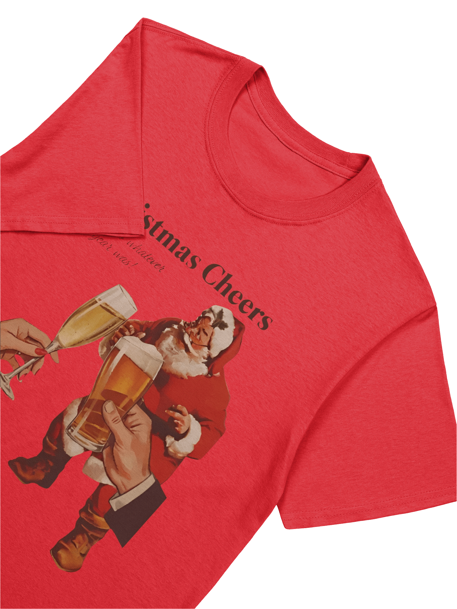 Christmas Cheers To Whatever This Year Was T-Shirt product image (5)