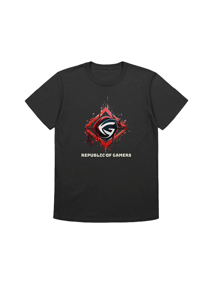 Republic of Gamers Logo T-Shirt, Trendy Gamer Tee, Perfect Gift for Gaming Enthusiasts product image (2)