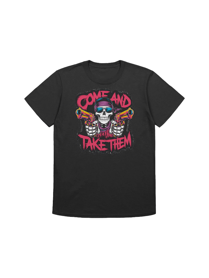 American Rebel Skull Art: 2nd Amendment Statement T-Shirt product image (5)