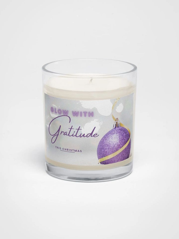 Glow with Gratitude This Christmas Soy Wax Candle product image (1)