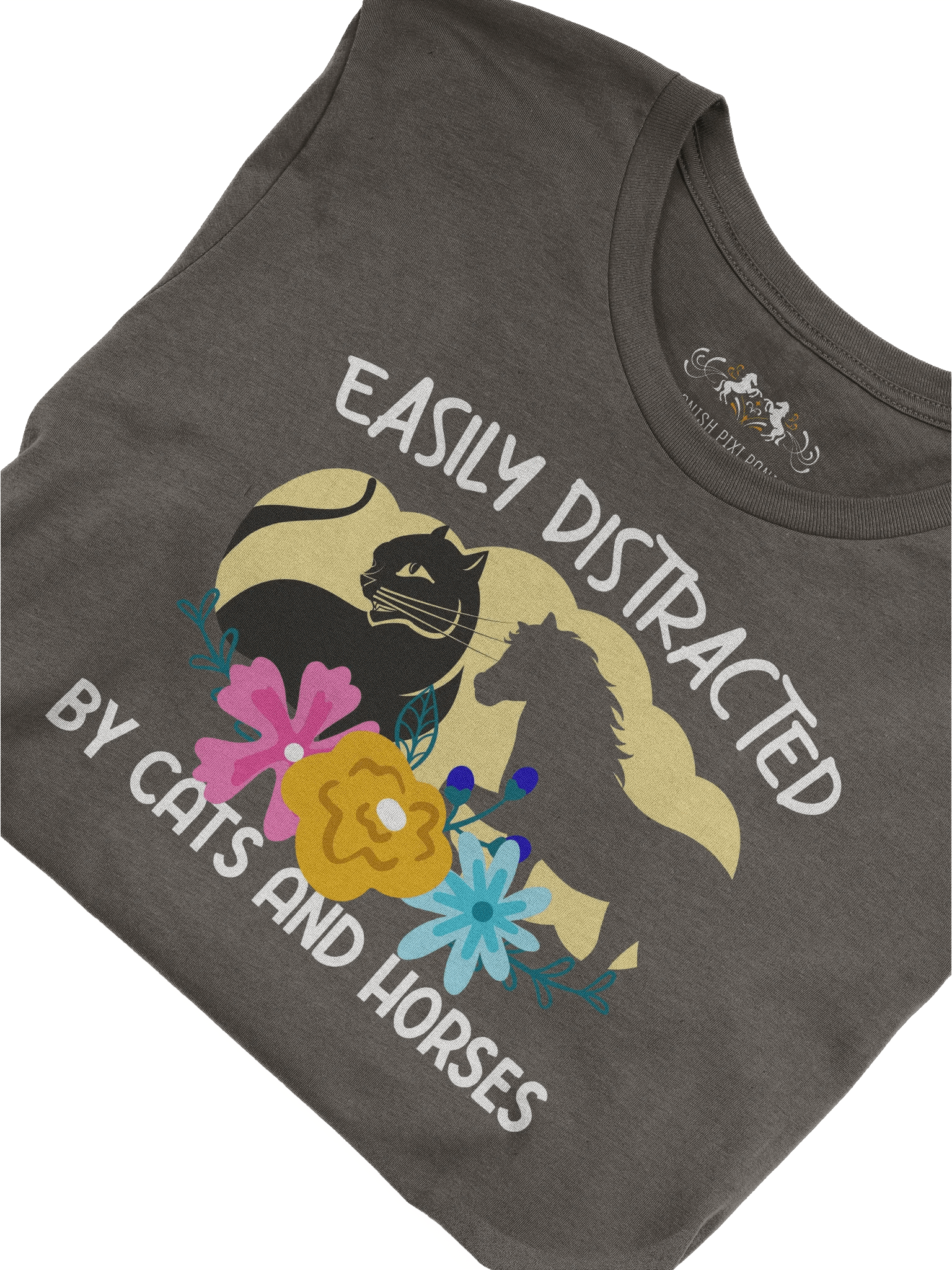 Easily Distracted by Horses Tee product image (10)