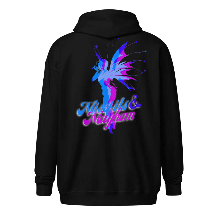 Missfits and Mayhem Chaos Fairy Zipper Hoodie product image (1)