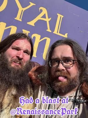 Had an amazing time with my barbaric brotha from anotha motha at @Renaissance Park #renaissancefestival #renfaire #medieval #solarflare 