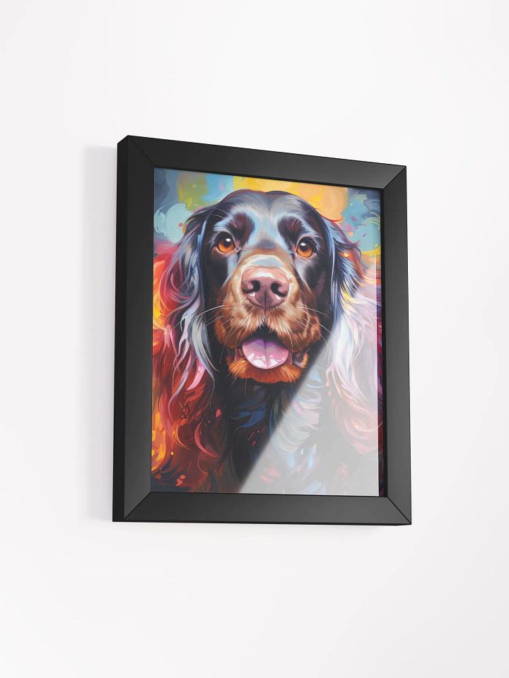 American Cocker Spaniel Neon Oil Painting Style Wall Art product image (32)