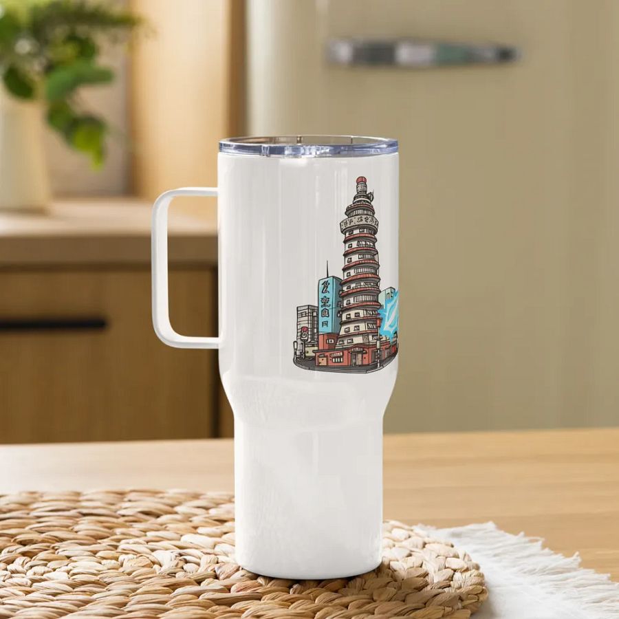 Godzilla Tumbler with handle product image (10)