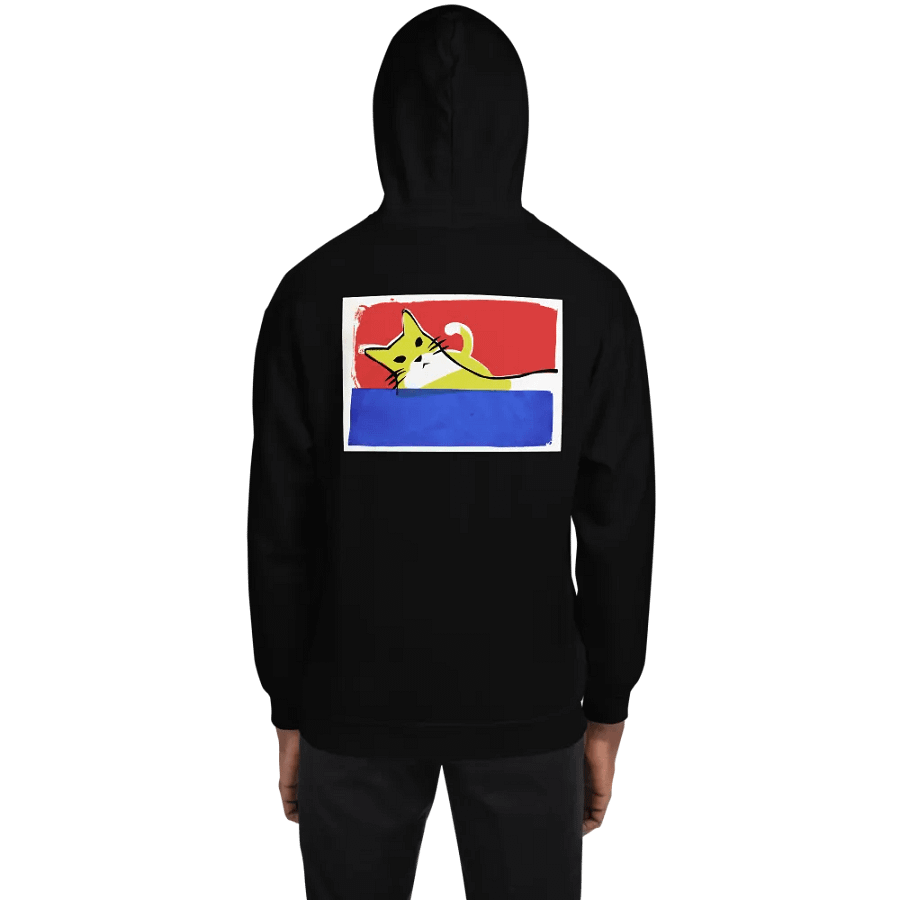 Hamlet Screen Print Embroidered Hoodie w/ Print on back (Traditional) product image (9)