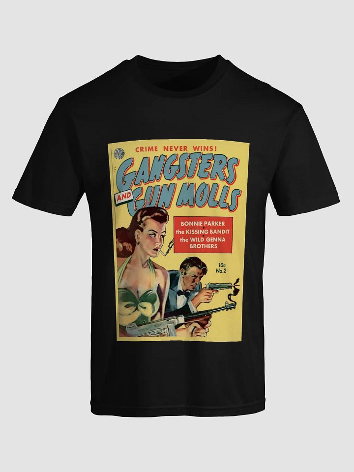 Gangsters and Gun Molls Vintage Comic T-Shirt product image (1)
