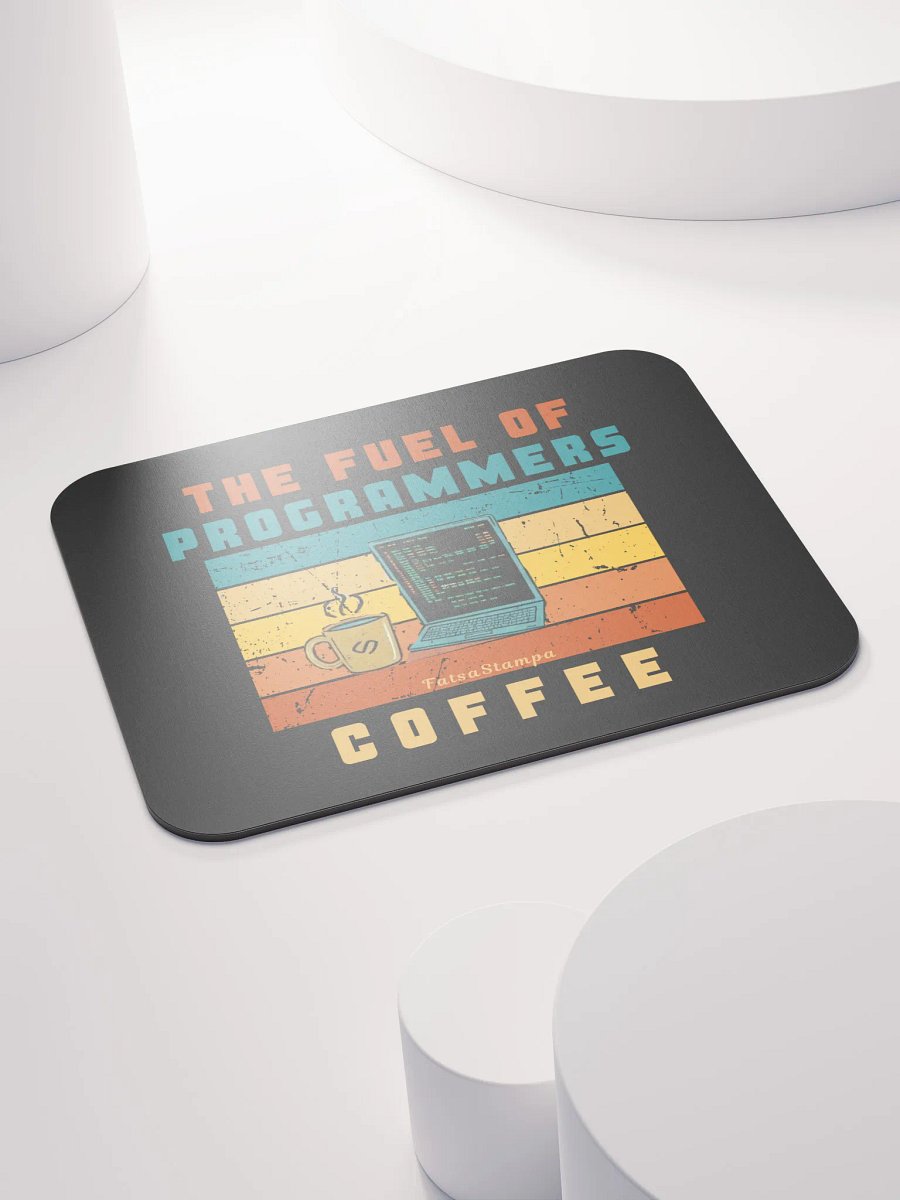 Retro Programmer's Fuel Mouse Pad product image (4)