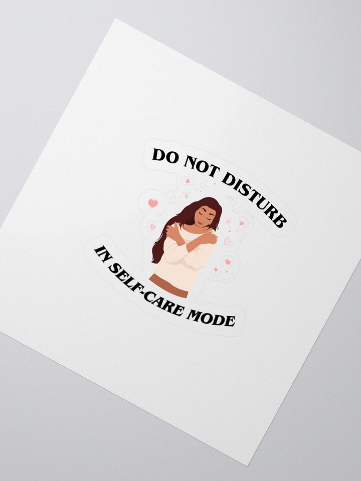 Do Not Disturb: Self-Care Mode Sticker product image (2)